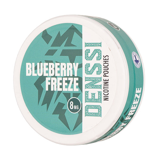 Blueberry Freeze Nicotine Pouches by Denssi - 8mg