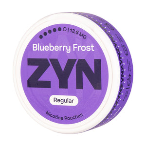 Blueberry Frost Regular Nicotine Pouches by Zyn