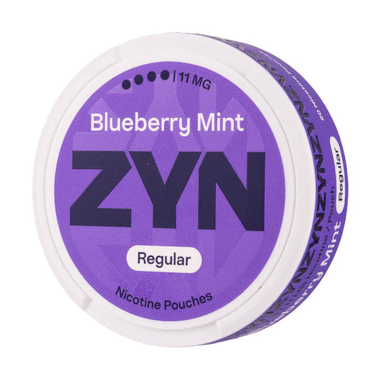 Blueberry Mint Regular Nicotine Pouches by Zyn