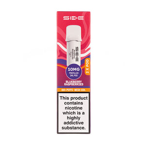 Blueberry Raspberries Crystal 600 Pro Prefilled Pods by SKE - 10mg