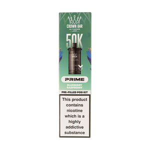 Blueberry Raspberry 50K Hypermax Prime Prefilled Pod + Refill by Al Fakher