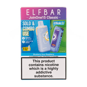 Elf Bar JoinOne15 Prefilled Pod Kit - Blueberry Sour Raspberry