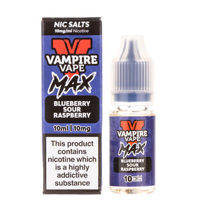 Blueberry Sour Raspberry Nic Salt E-Liquid by Vampire Vape Max