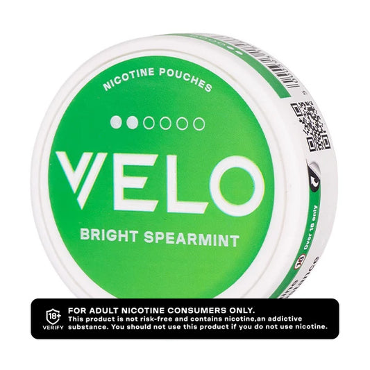 Bright Spearmint Mini Nicotine Pouches by VELO