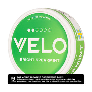 Bright Spearmint Nicotine Pouches by VELO