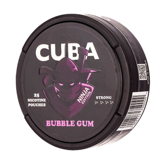Bubblegum Nicotine Pouches by Cuba Ninja