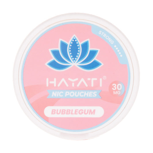 Bubblegum Nicotine Pouches by Hayati 30mg