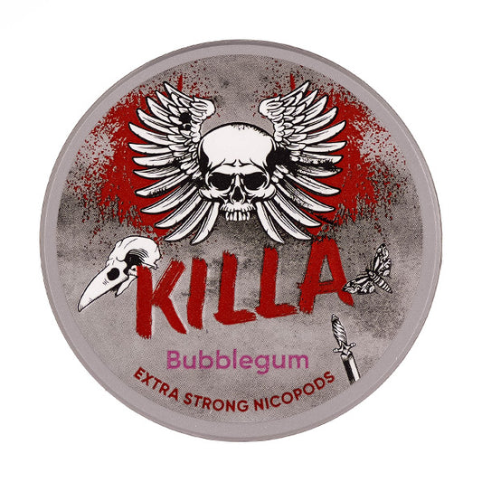 Bubblegum Nicotine Pouches by Killa