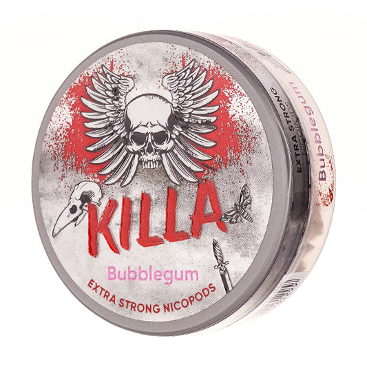 Bubblegum Nicotine Pouches by Killa