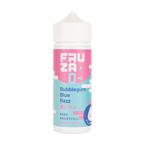 Bubblegum Blue Razz 100ml Shortfill E-Liquid by Fruza