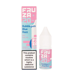Bubblegum Blue Razz Nic Salt E-Liquid by Fruza