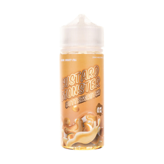 Butterscotch 100ml Shortfill E-Liquid by Custard Monster