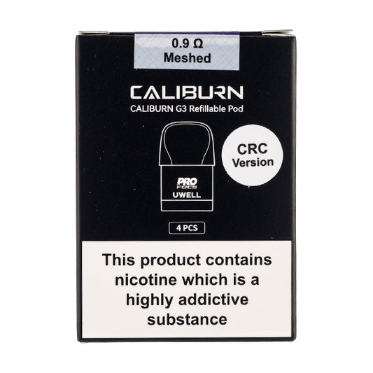 Caliburn G3 Replacement Pods by Uwell 0.9ohm