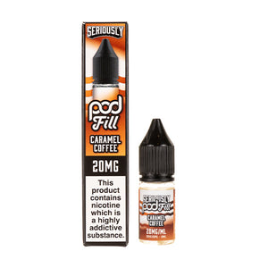 Caramel Coffee Nic Salt E-Liquid by Seriously Pod Fill