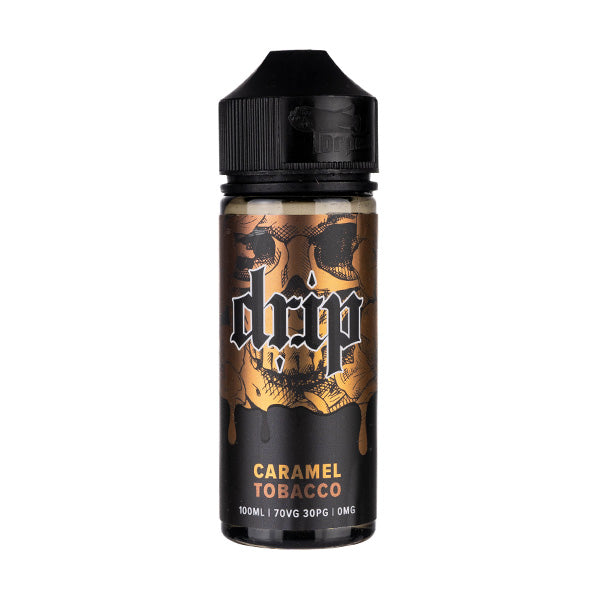 Caramel Tobacco 100ml Shortfill by Drip