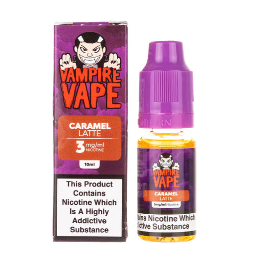 Caramel Latte E-Liquid by Vampire Vape