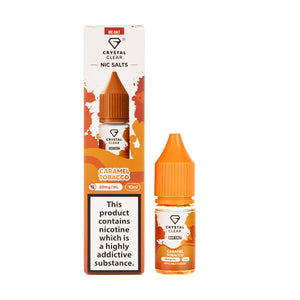 Caramel Tobacco Nic Salt E-Liquid by Crystal Clear