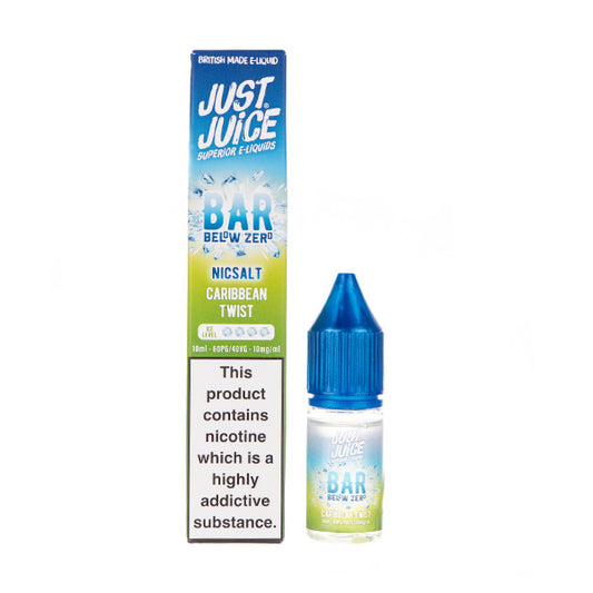 Caribbean Twist Bar Below Zero Nic Salt E-Liquid by Just Juice - 10mg
