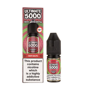 Cherry Bar Nic Salt E-Liquid by Ultimate 5000 Bar Salt