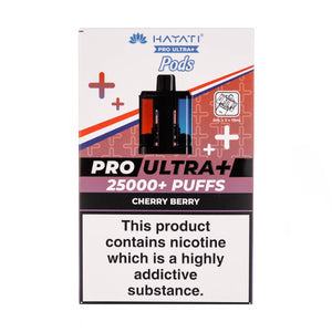 Cherry Berry Pro Ultra 25k Prefilled Pod + Refill by Hayati