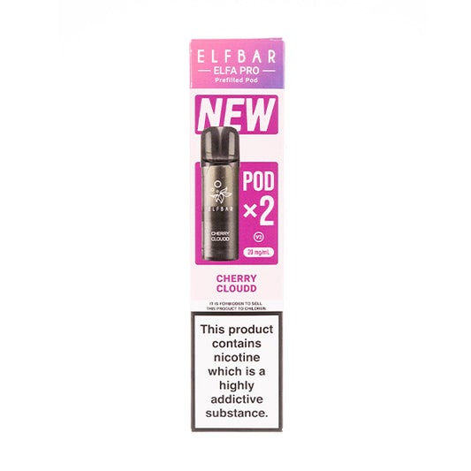 Cherry Cloudd Elfa Pro V2 Prefilled Pods by Elf Bar