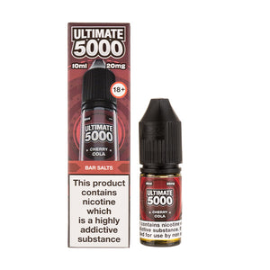 Cherry Cola Nic Salt E-Liquid by Ultimate 5000 Bar Salt