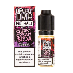Cherry Cream Soda Nic Salt E-Liquid by Double Drip