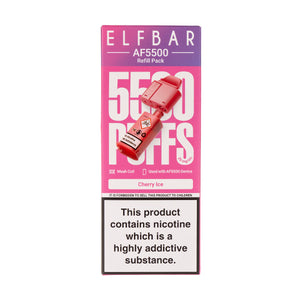 Cherry Ice AF5500 Prefilled Pod + Refill by Elf Bar
