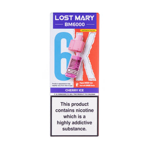 Lost Mary Cherry Cola BM6000 Prefilled Pod + Refill - Get Expert Advice and Support Lost Mary Cherry Cola BM6000 Prefilled Pod + Refill - Get Expert Advice and Support