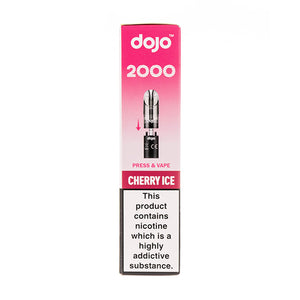 Cherry Ice Dojo Blast 2000 Go Prefilled Pod + Refill by Vaporesso