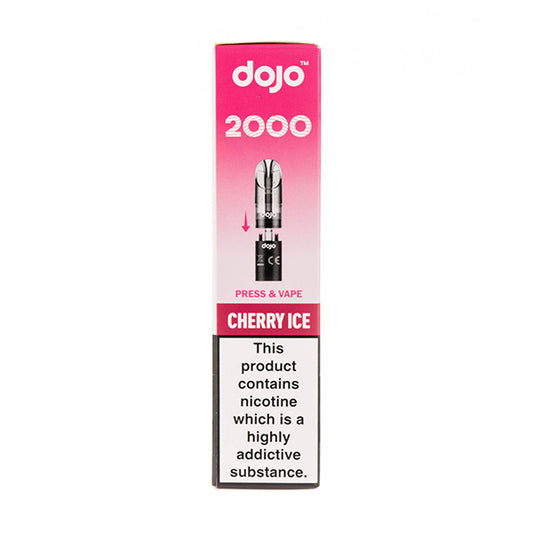 Cherry Ice Dojo Blast 2000 Go Prefilled Pod + Refill by Vaporesso