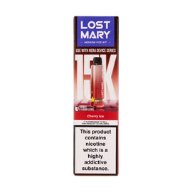 Cherry Ice Nera 15k Prefilled Pod + Refill by Lost Mary