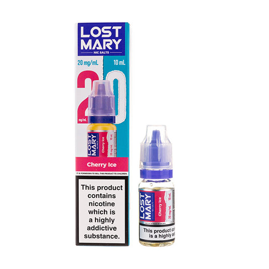 Cherry Ice Nic Salt E-Liquid by Lost Mary