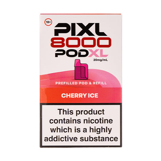 Cherry Ice Pixl 8000 Prefilled Pod + Refill by Pixl