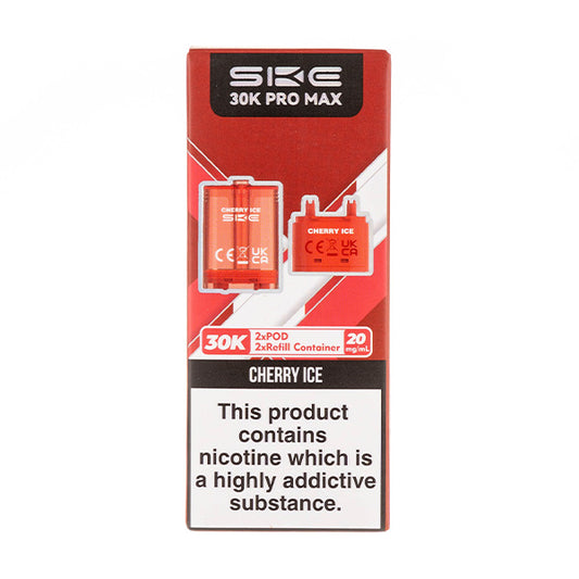 Cherry Ice Pro Max 30K Prefilled Pod + Refill by SKE