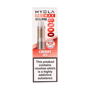 Cherry Ice Pro Max 8000 Prefilled Pod + Refill by Hyola