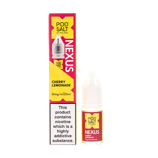 Cherry Lemonade Nic Salt E-Liquid by Pod Salt Nexus