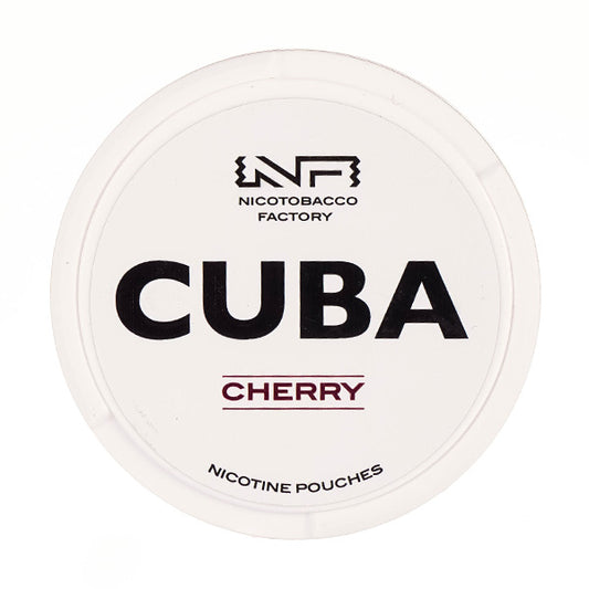 Cherry Nicotine Pouches by Cuba White