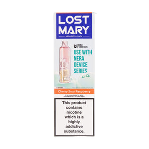 Cherry Sour Raspberry Nera 15k Prefilled Pod + Refill by Lost Mary