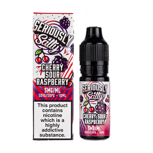 Cherry Sour Raspberry Nic Salt E-Liquid by Seriously Salty Fusionz
