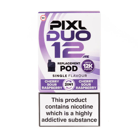 Cherry Sour Raspberry Pixl Duo 12 Replacement Pods