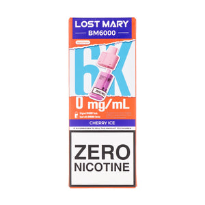 Cherry Ice BM6000 Prefilled Pod + Refill by Lost Mary - 0mg