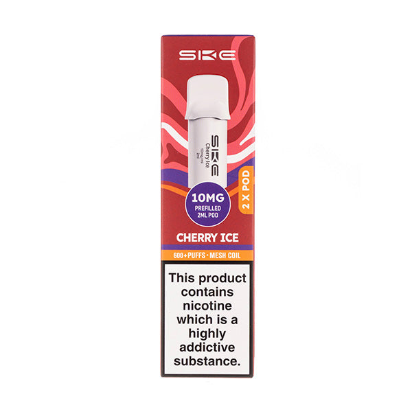 SKE Crystal 600 Pro Cherry Ice Prefilled Pods | Secure Payments