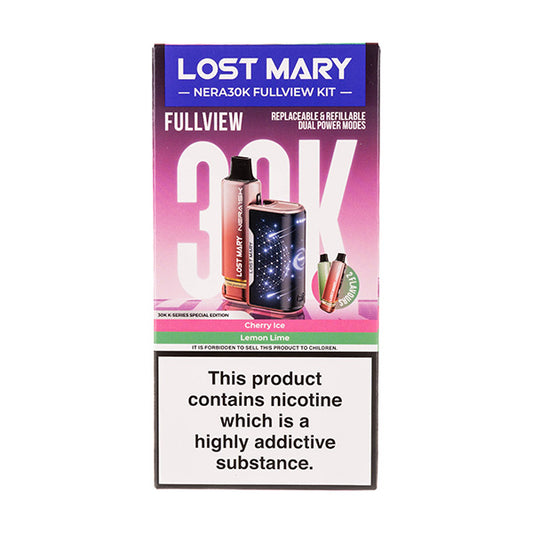 Lost Mary Nera 30k Fullview Pod Kit - Special Edition
