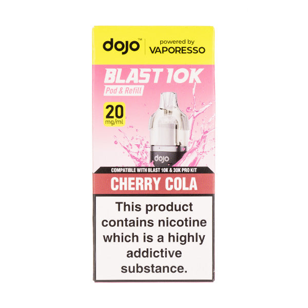 Vaporesso Cherry Cola Dojo Blast 10K Prefilled Pod + Refill by Vaporesso — image 1 of 1