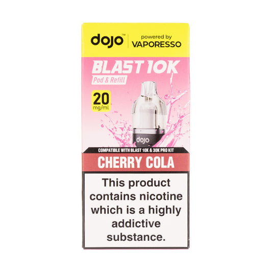 Chery Cola Dojo Blast 10K Prefilled Pod + Refill by Vaporesso
