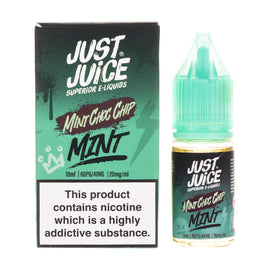 Choc Chip Mint Nic Salt E-Liquid by Just Juice