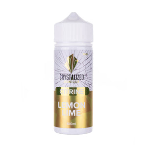 Citrine Lemon Lime 100ml (50/50) Shortfill E-Liquid by Crystalized