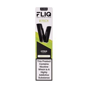 Citrus Fusion FLIQ Prefilled Pods by Avomi