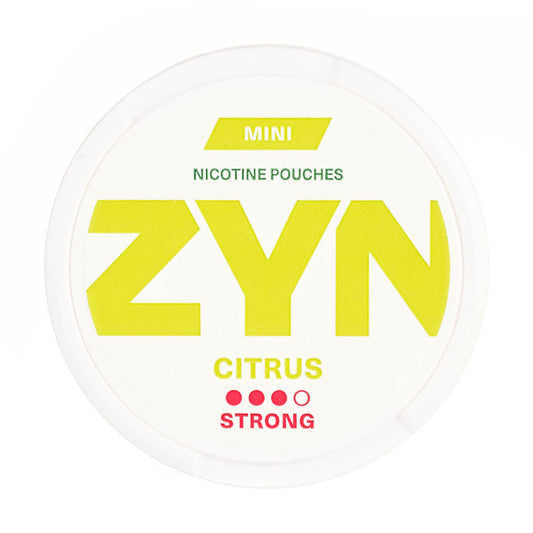 Citrus Mini Strong Nicotine Pouches by Zyn